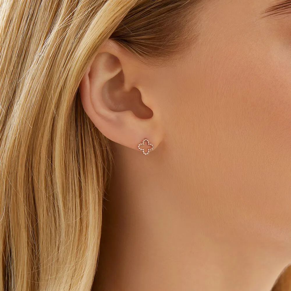Michael hill gold best sale stud earrings