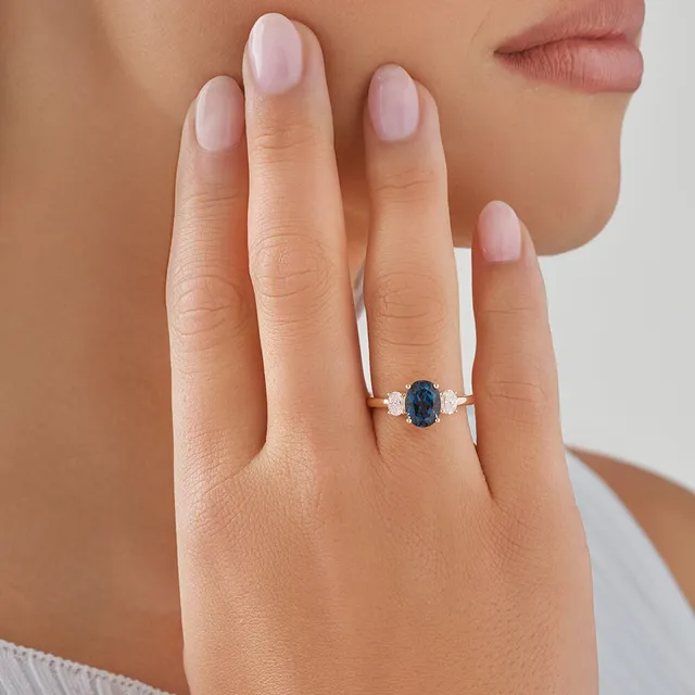 Sapphire and diamond sales ring michael hill