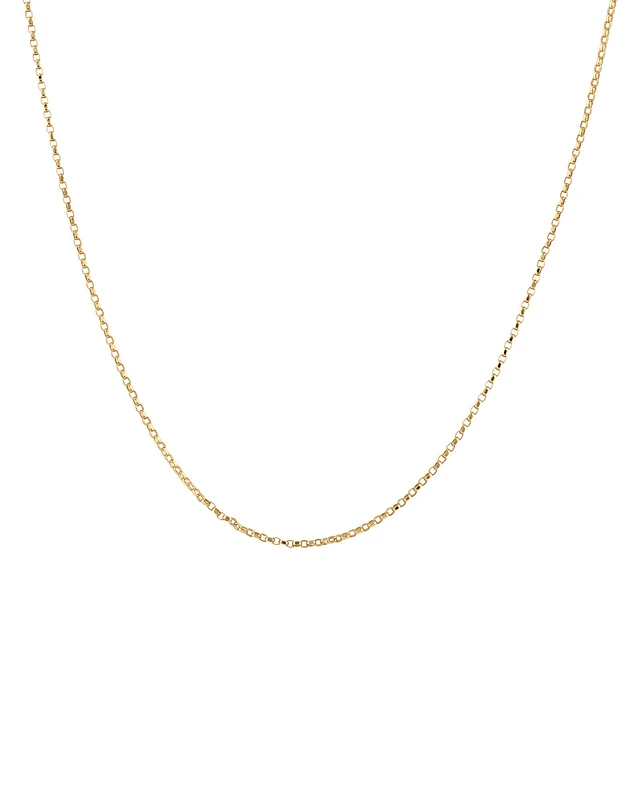 White gold belcher chain hot sale