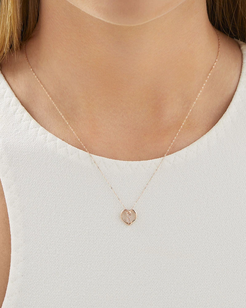 Michael hill rose gold chain top