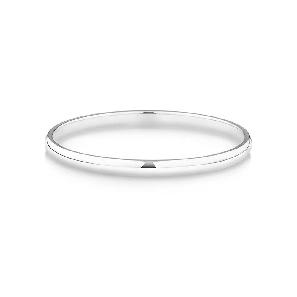 Large silver sales bangle bracelets