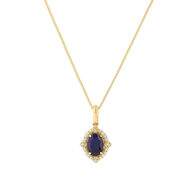 Michael hill sapphire hotsell necklace