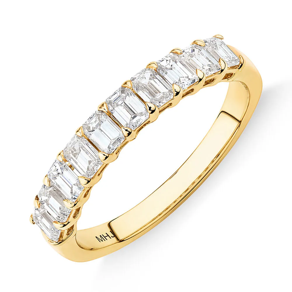 Michael hill baguette ring on sale