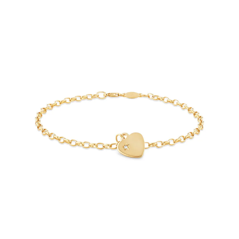 Michael hill heart clearance bracelet