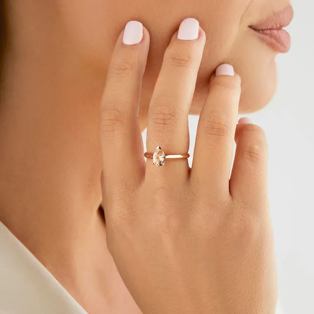Michael hill morganite store rings