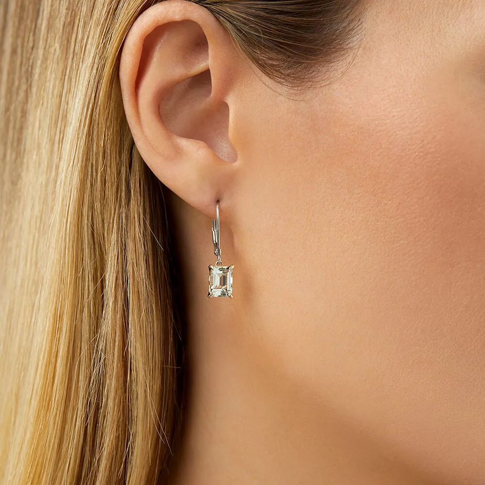 Michael hill amethyst earrings top