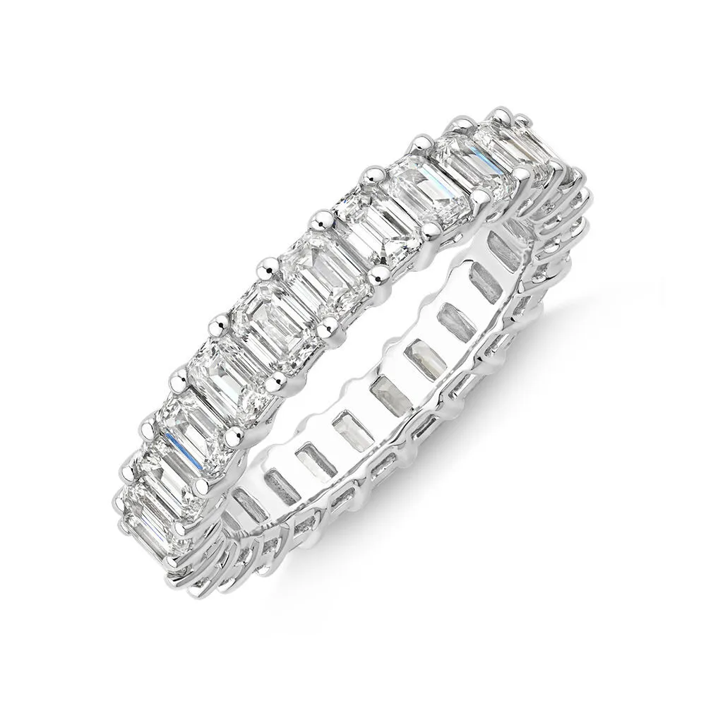 Michael hill emerald cut cheap engagement ring