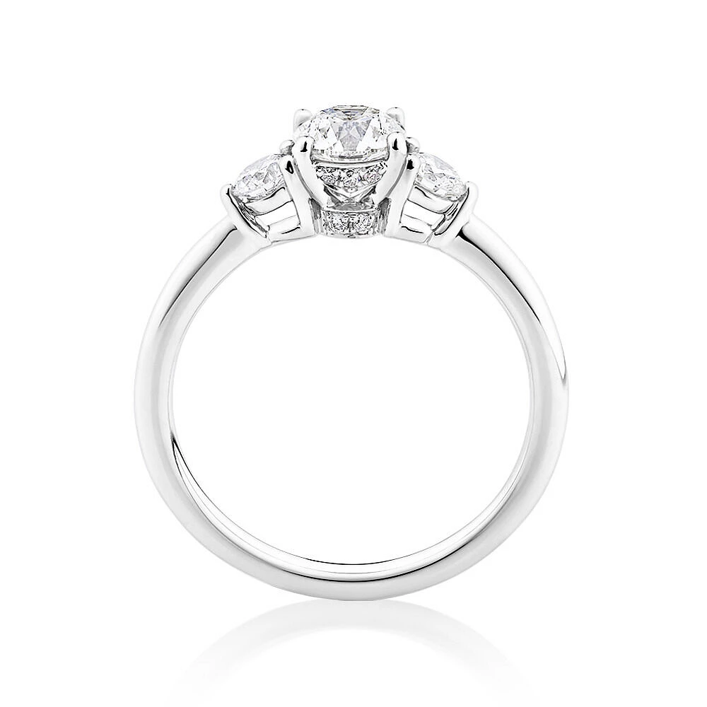Michael hill 3 stone engagement ring store