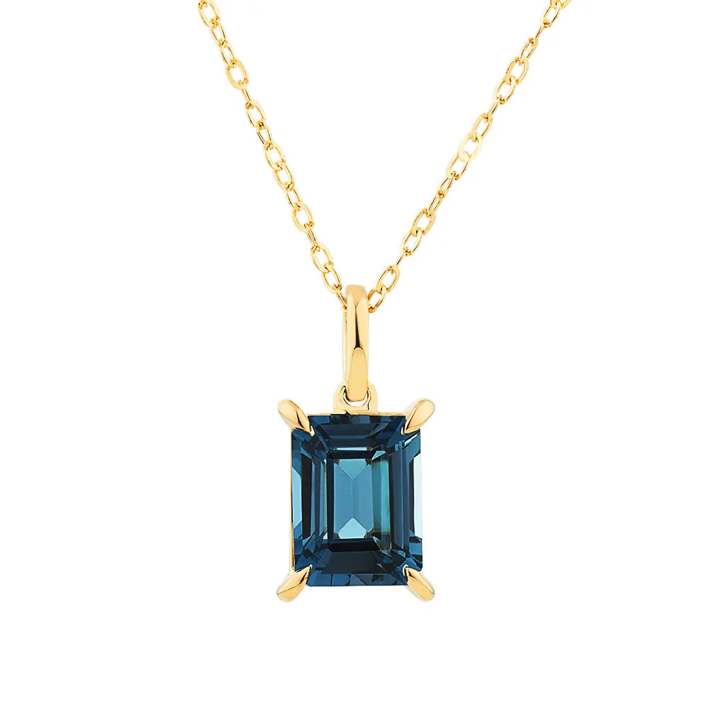 Michael hill sapphire pendant sale