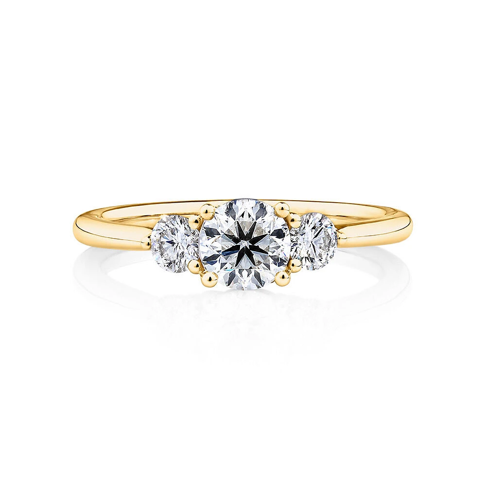 Michael hill moissanite sales