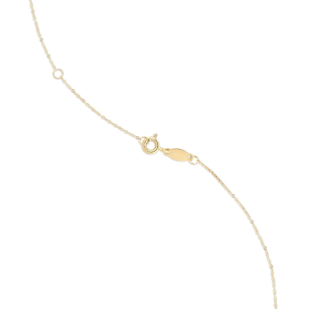 Michael Hill Cross Pendant With 1 2 Carat TW of Diamonds in 10kt