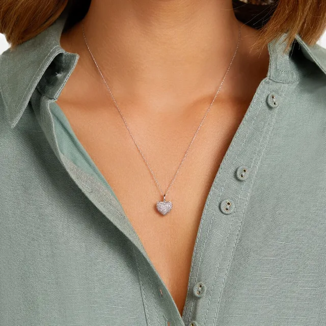 Michael hill heart locket sale