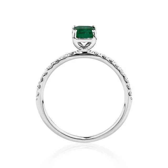 Emerald rings sales michael hill