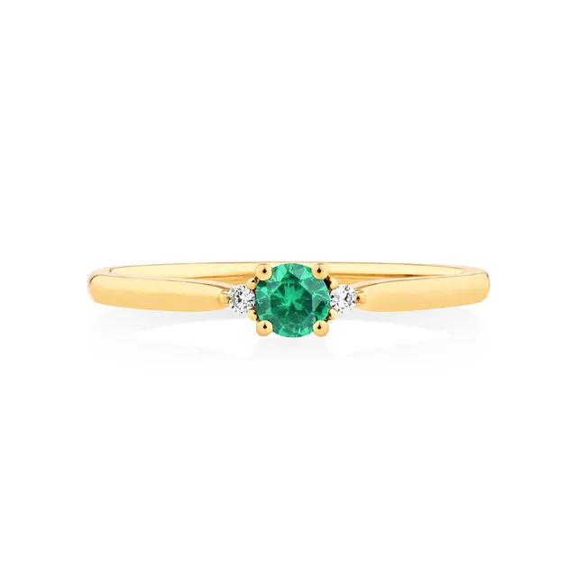 Michael hill shop emerald rings