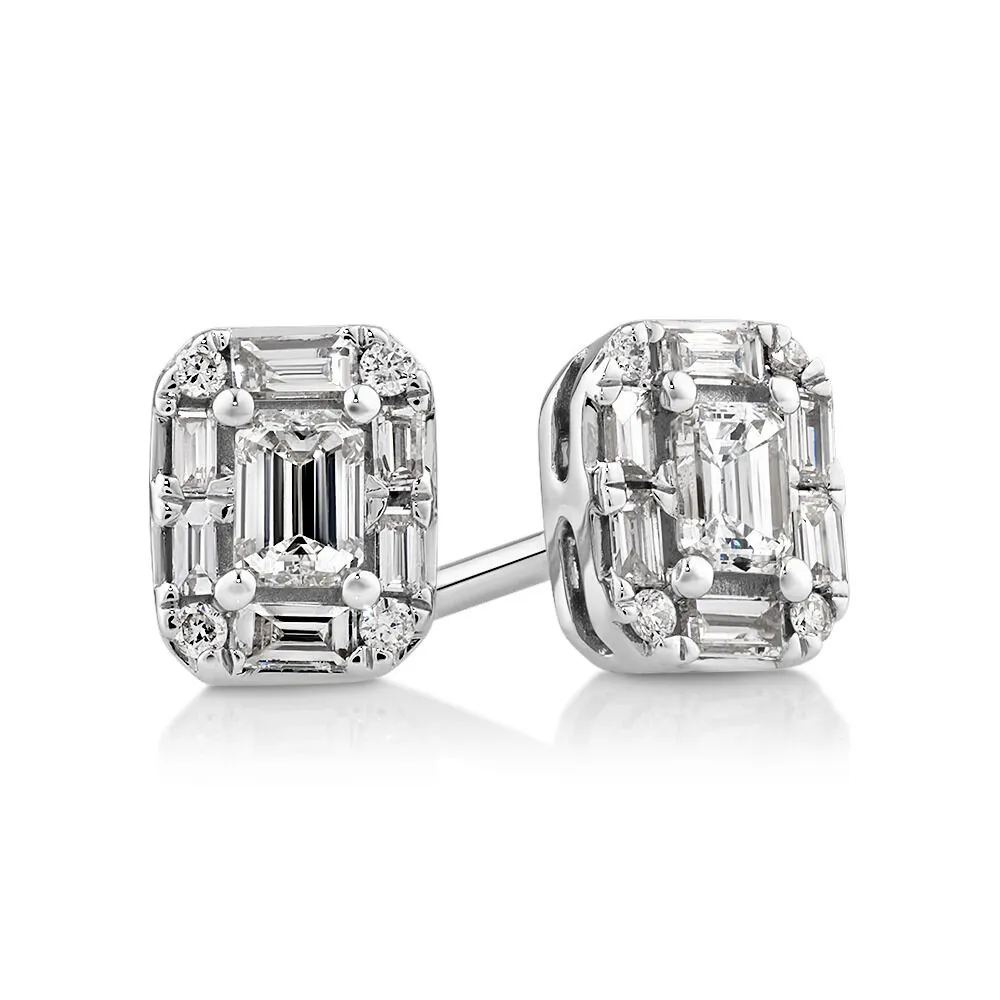 Michael hill discount diamond stud earrings