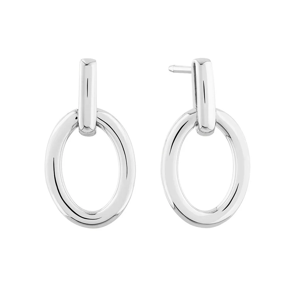 Michael hill silver hoops store