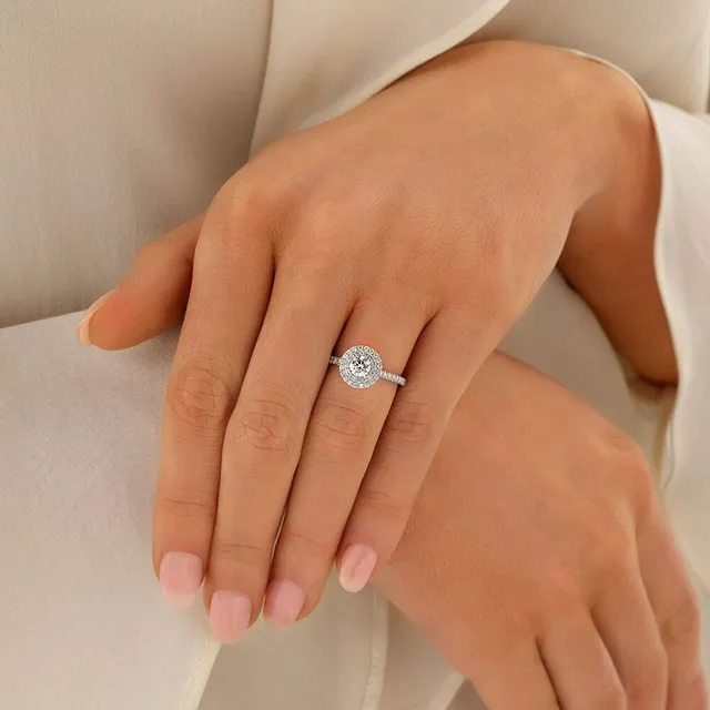 Michael Hill 2 Carat Three Stone Oval Laboratory Grown Diamond