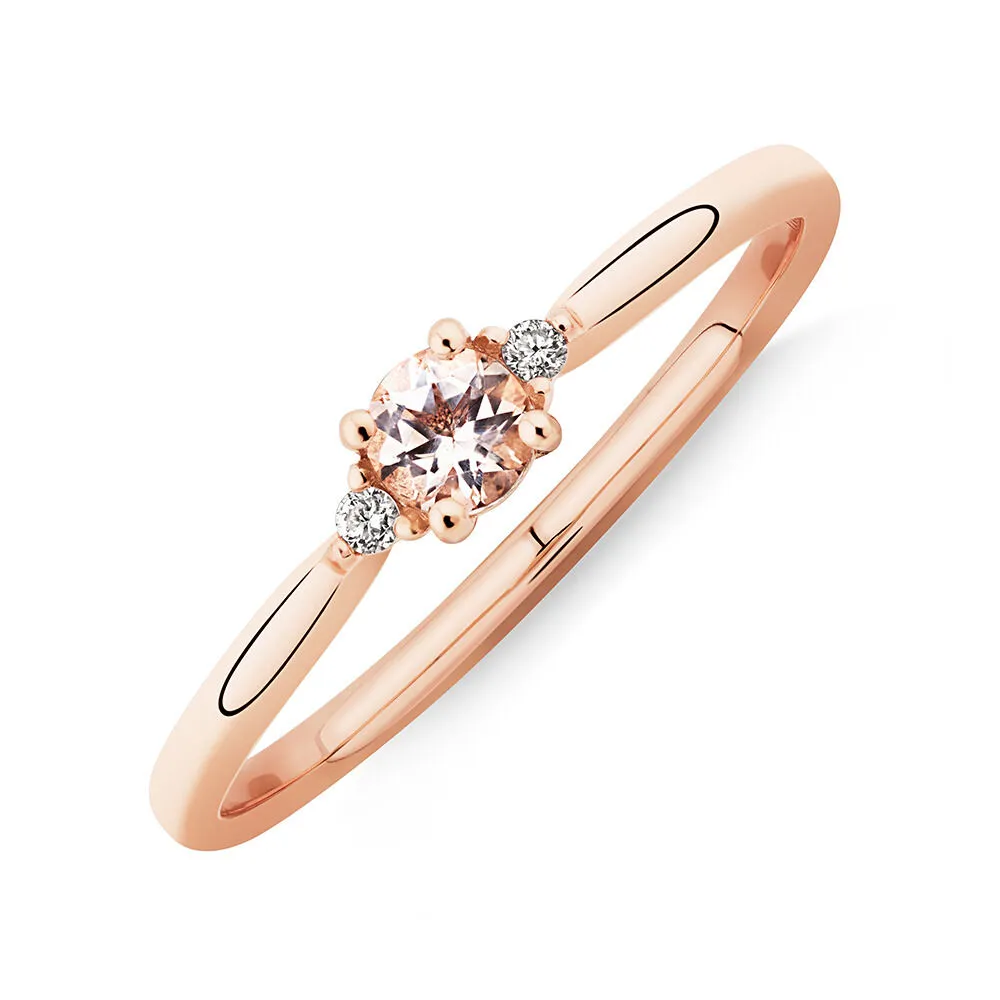 Michael hill on sale morganite rings