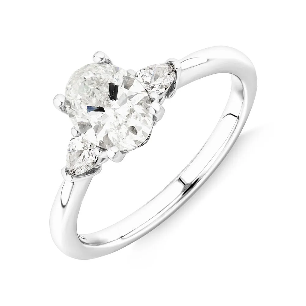 Michael hill three stone engagement rings 2025