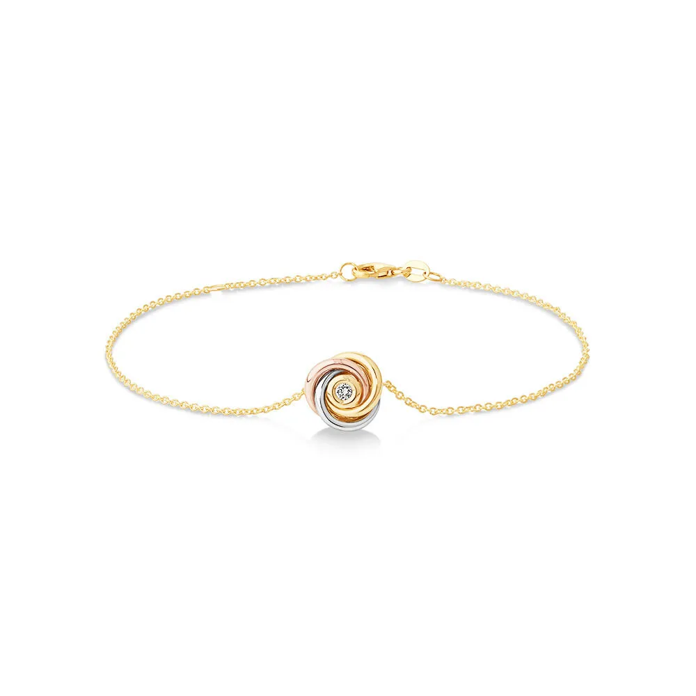 Michael hill new arrivals rose gold bracelet