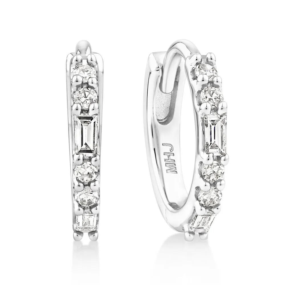 White gold earrings michael hill top