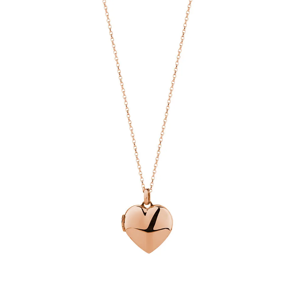 Michael Hill Heart Locket Pendant in 10kt Yellow Gold Kingsway Mall