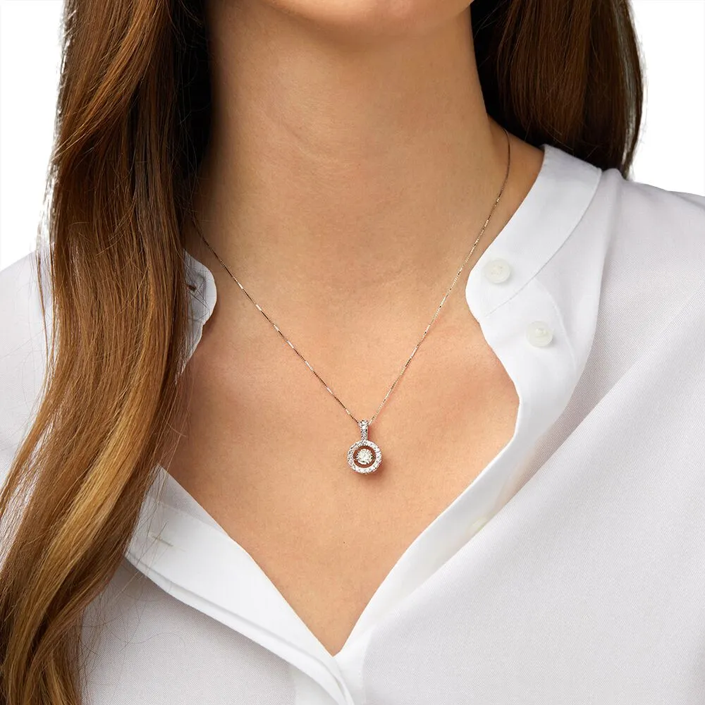 Michael Hill Everlight Pendant with 1 Carat TW of Diamonds 14kt