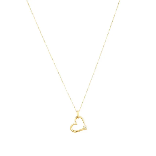 Michael hill heart store pendant necklace