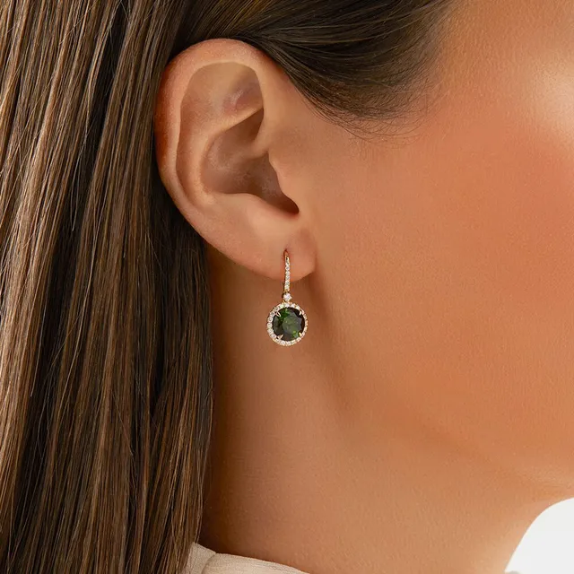 Emerald earrings michael discount hill