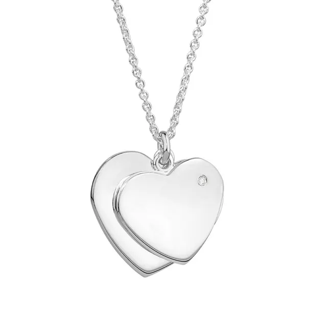 Michael hill love heart necklace deals