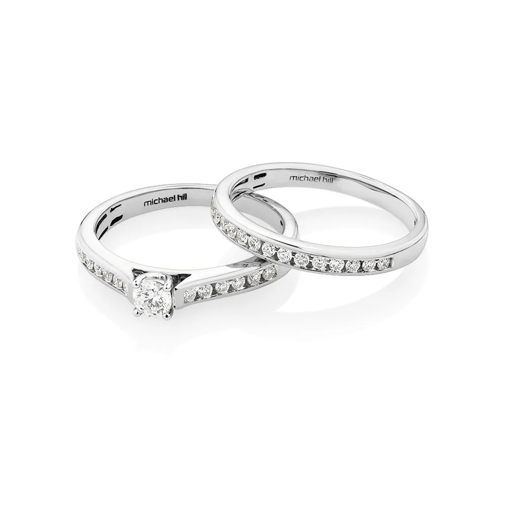 Michael hill wedding best sale set