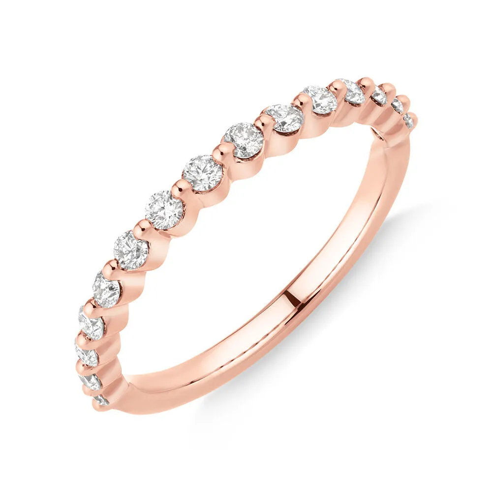Michael Hill Wedding Ring with 0.34 Carat TW of Diamonds in 14kt
