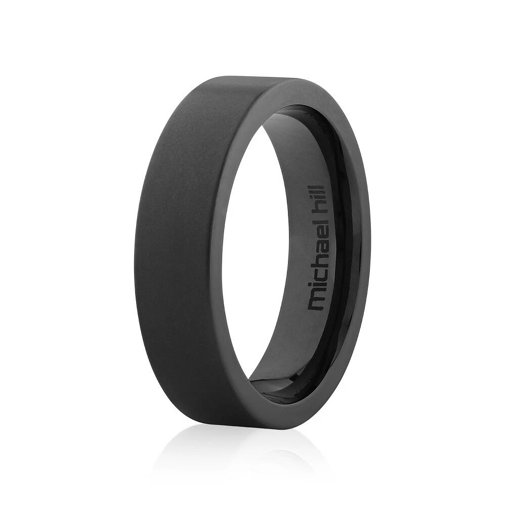 Michael hill black titanium ring shop