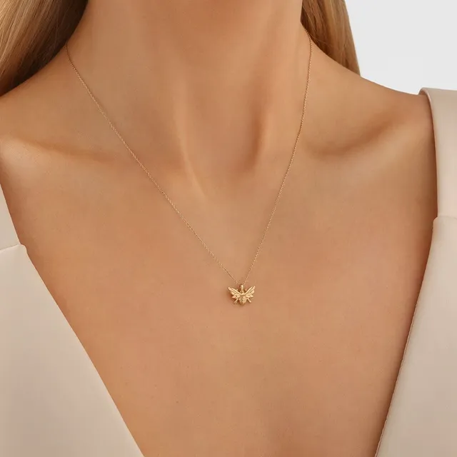 Michael Hill Bee Necklace in 10kt Yellow Gold Willowbrook