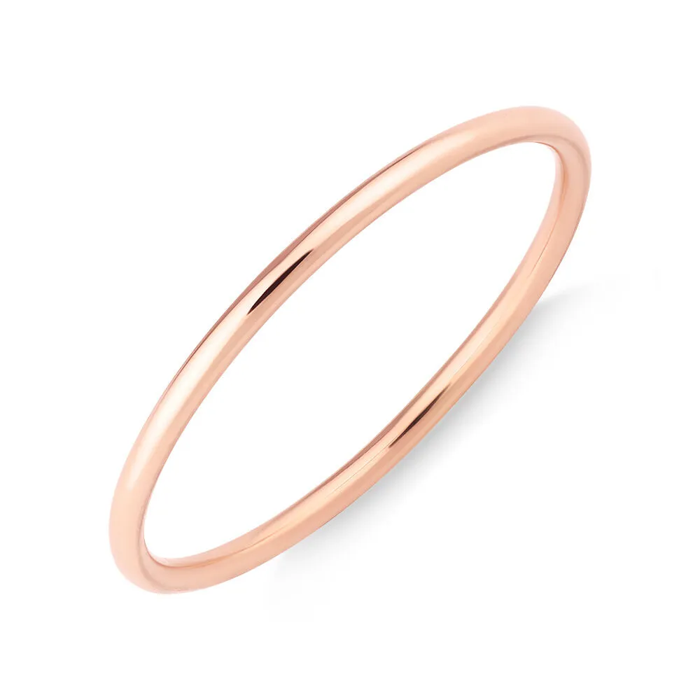 Plain sales band ring