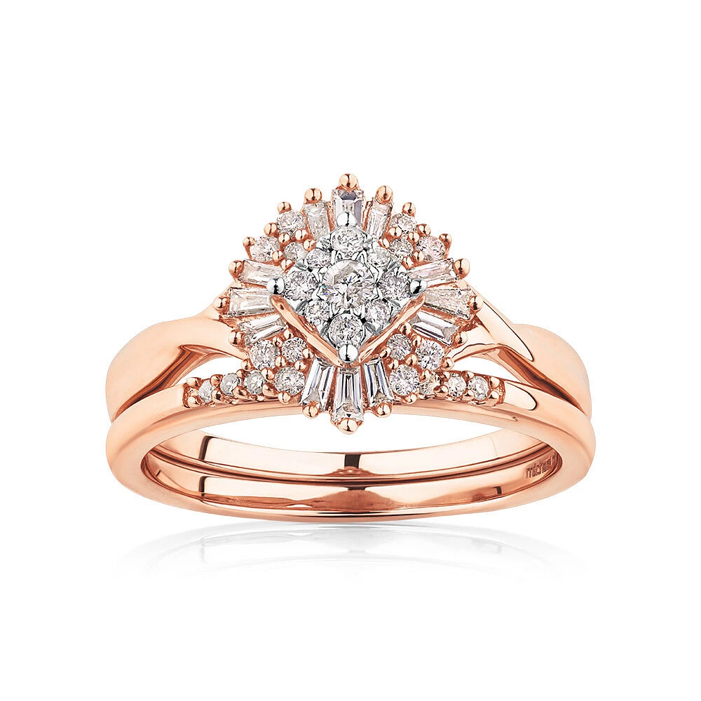 Michael hill rose gold wedding band on sale