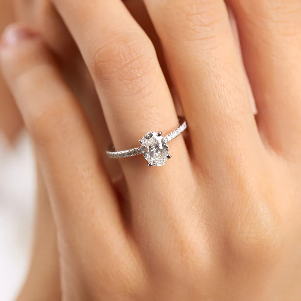 1.14 carat best sale diamond ring