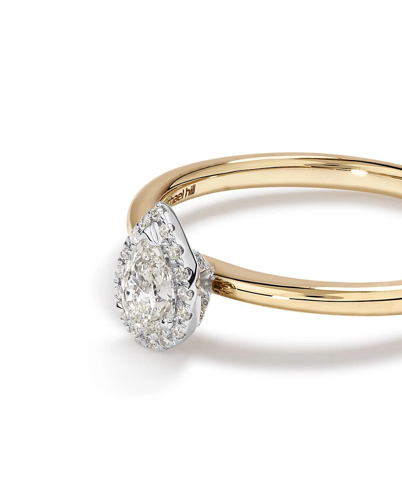 Michael hill pear ring on sale