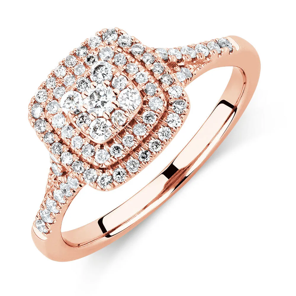 Michael hill new arrivals rings rose gold