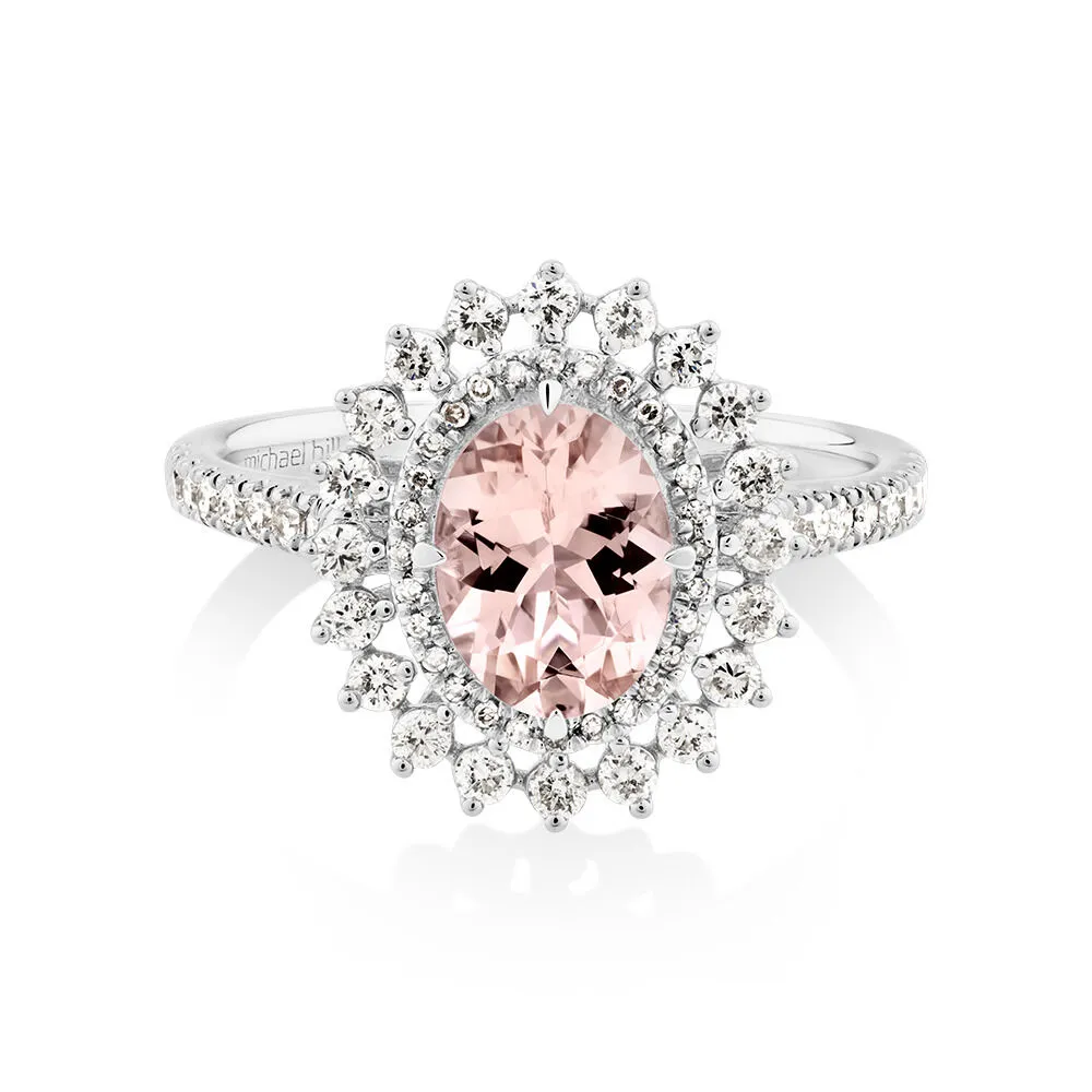 Pink diamond cheap ring michael hill