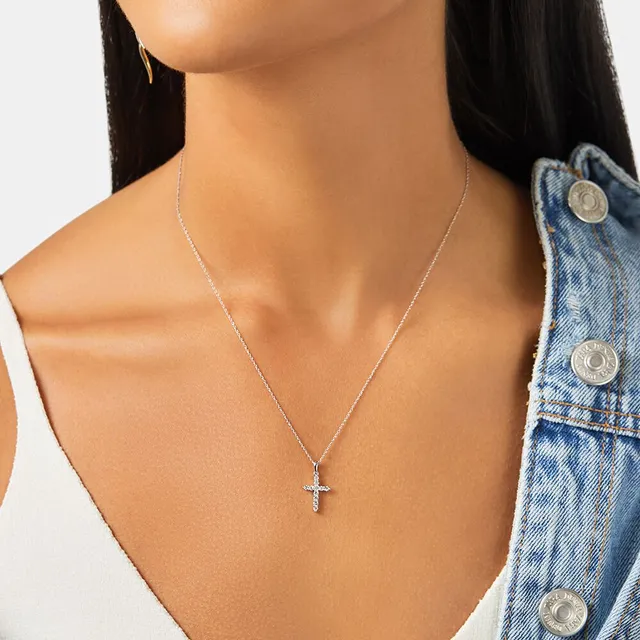 Michael hill cross necklace discount