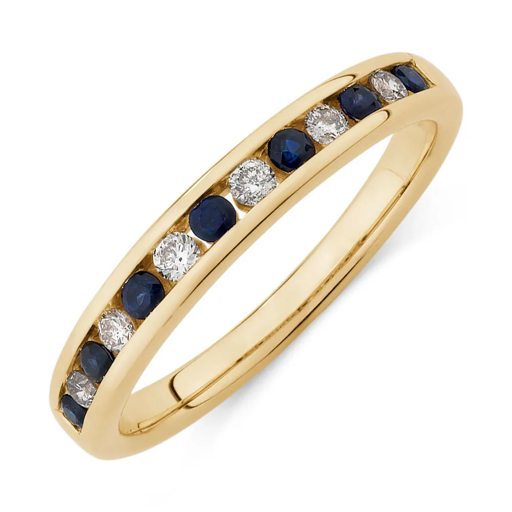 Michael hill shop sapphire diamond ring