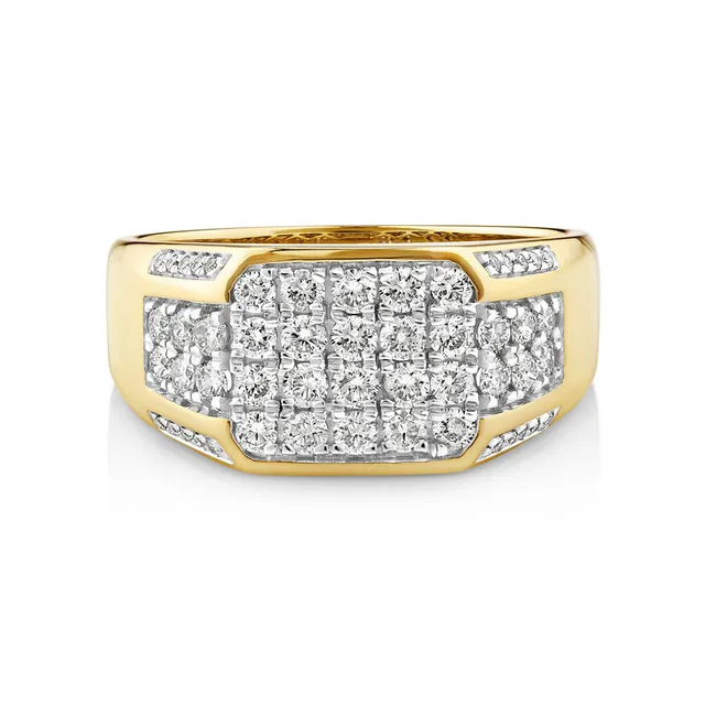 Michael hill mens gold rings best sale
