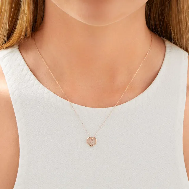 Rose gold clearance necklace michael hill