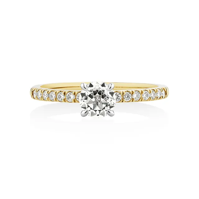 Michael Hill Southern Star Engagement Ring with 0.65 Carat TW of