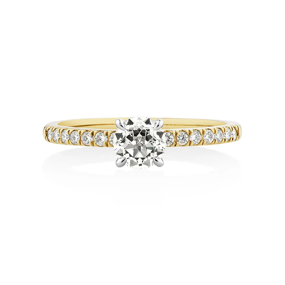 Michael Hill Southern Star Engagement Ring with 0.65 Carat TW of