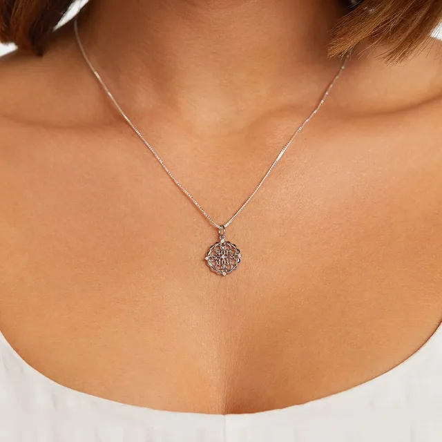 Michael hill shop silver pendant
