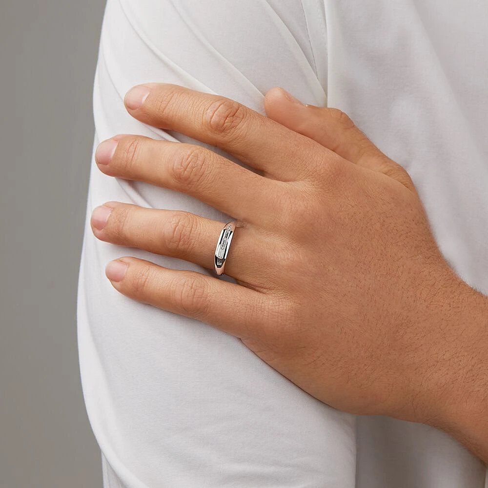 Michael hill baguette ring on sale