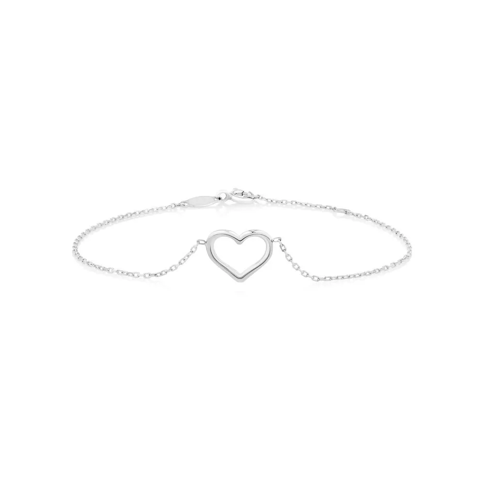 Michael hill hot sale heart bracelet