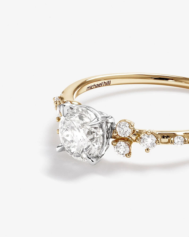 Michael Hill Scatter Ring with 0.83 Carat TW of Diamonds in